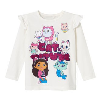 Name It Bluse - NmfSabina Gabby - Jet Stream
