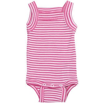 Joha Body u/æ - Rib - Uld/Silke - Off White/Pink