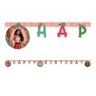 Decorata Party Happy Birthday Banner - Moana II