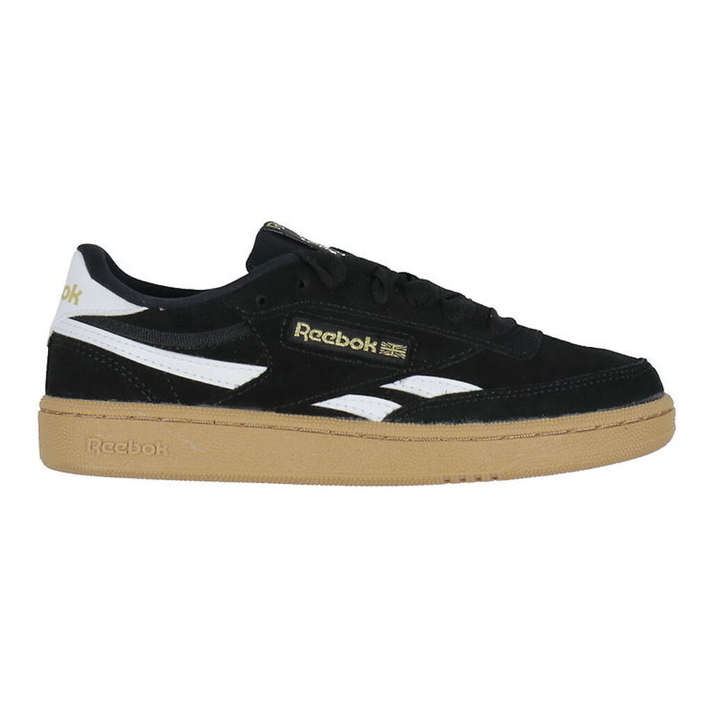 Reebok Sko - Club C Revenge - Sort/Hvid/Gold
