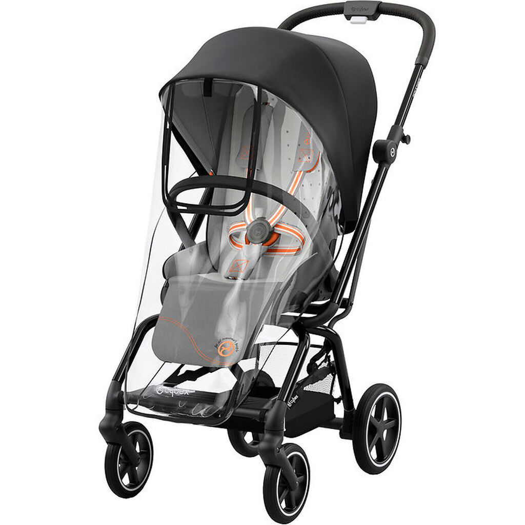 Cybex Regnslag - Eezy S Twist2 Line - Transparent/Sort