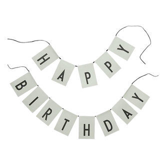 Design Letters Flagranke - 2 flag i 1 - 11x16 cm - Green