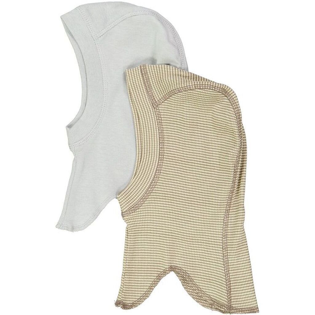 Wheat Elefanthue - 1-lags - Amel - 2-pak - Warm Stone Stripe