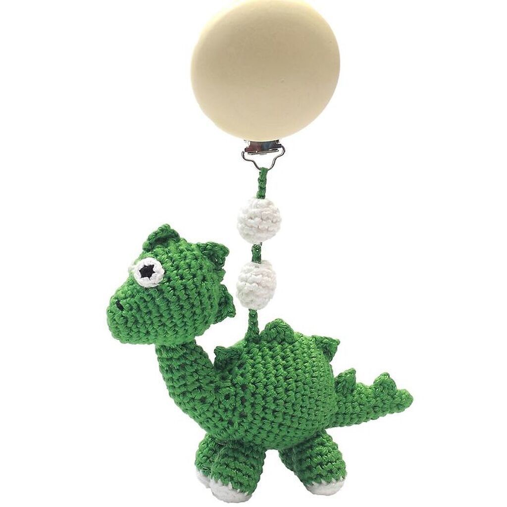 NatureZoo Barnevognsophæng - Sir Dino - Grøn