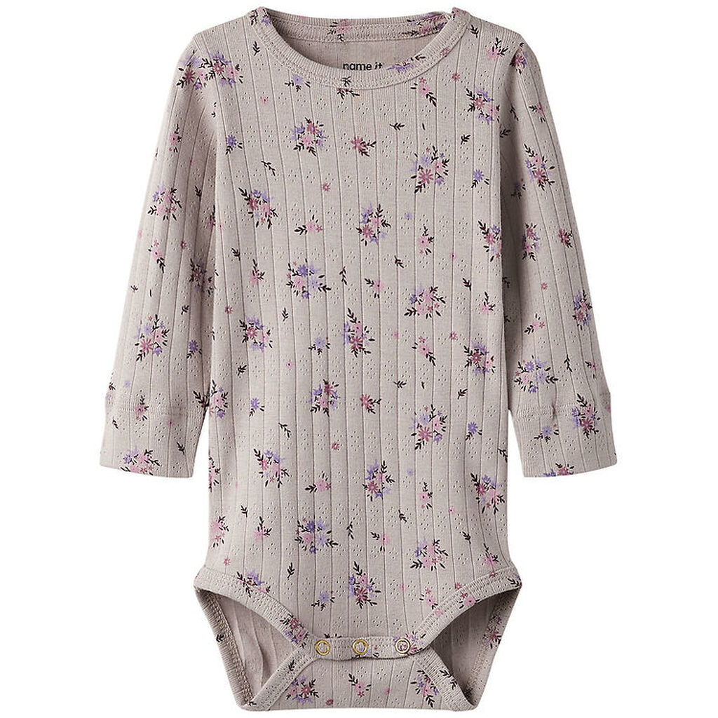 Name It Body l/æ - NbfSimone - Ashes Of Roses m. Blomster
