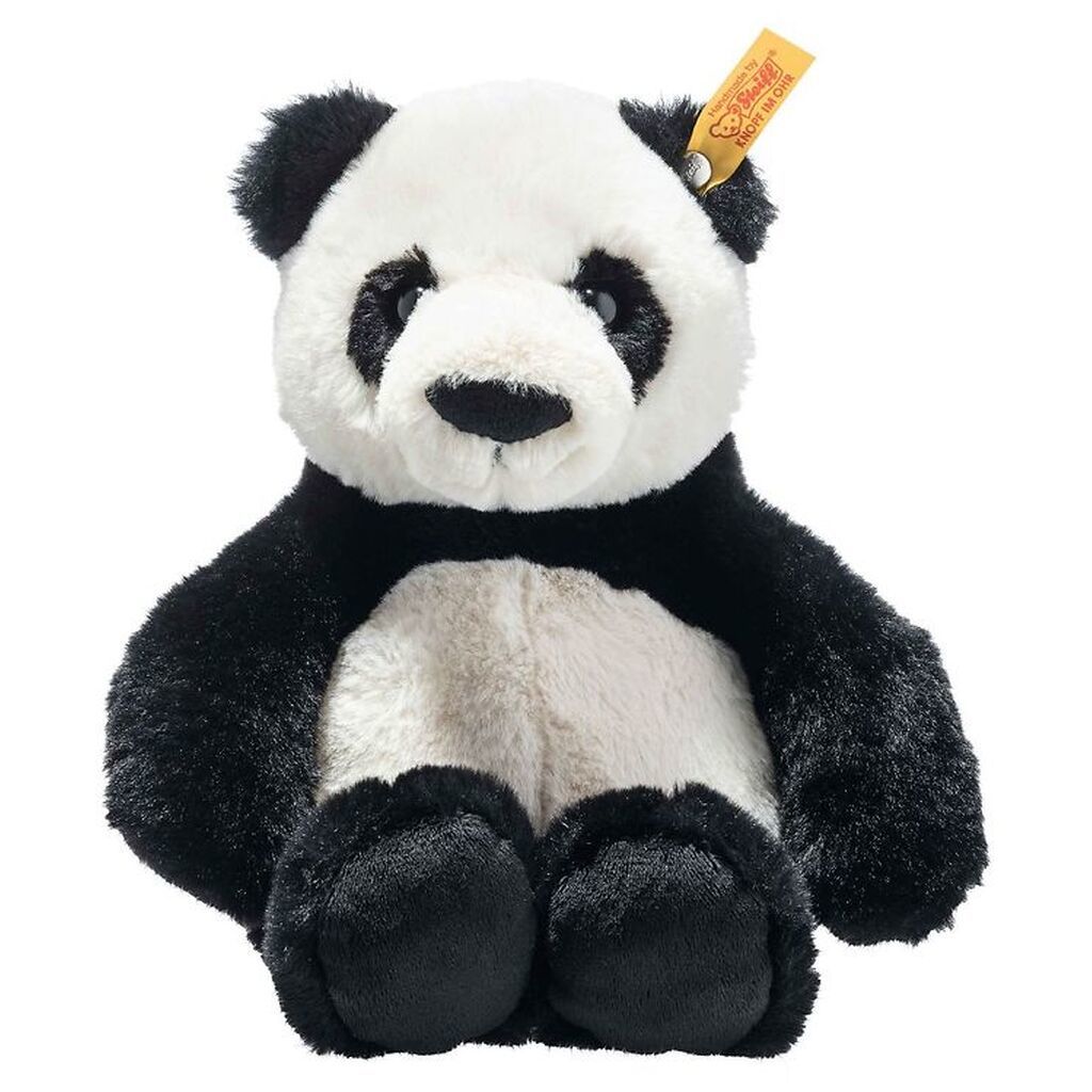 Steiff Bamse - Ming Panda - 27 cm - Hvid/Sort