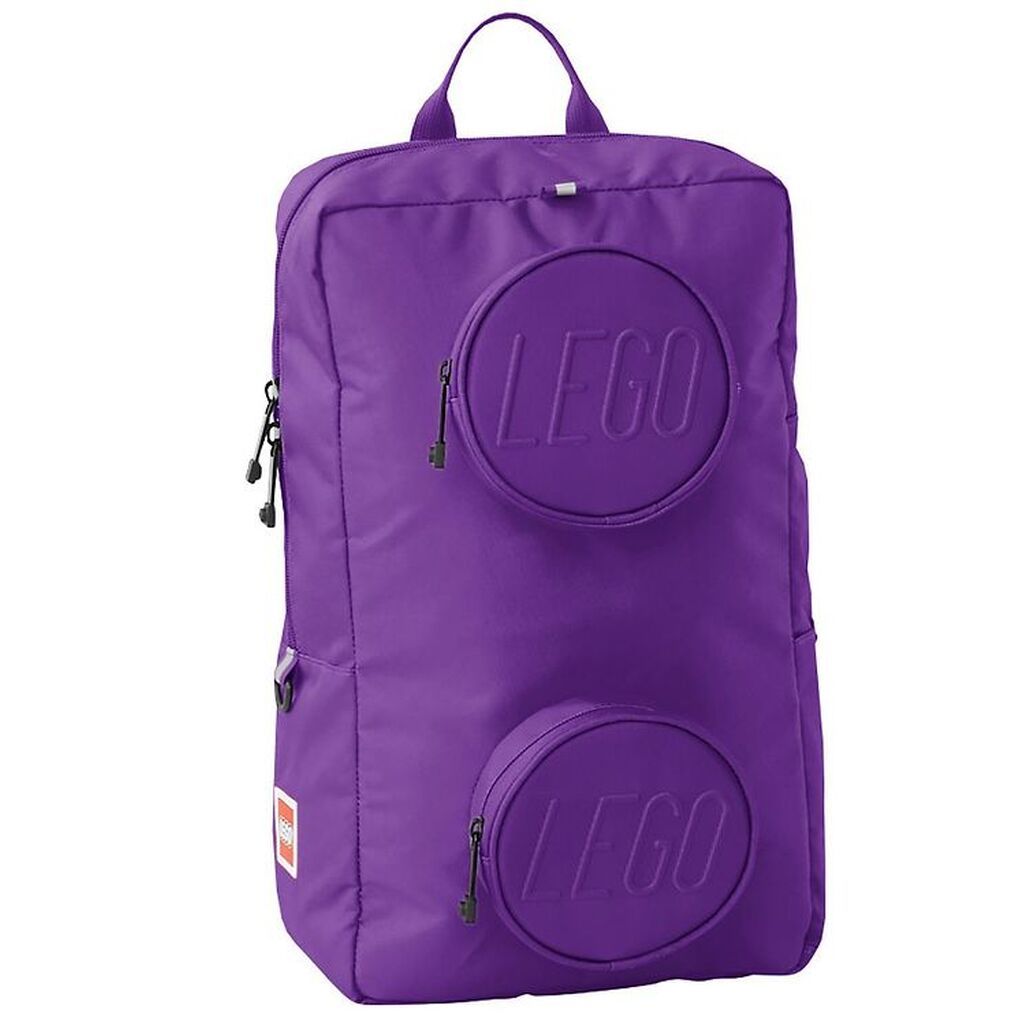 LEGOÂ® Skoletaske - Signature Brick - 18 L - Medium Lilac