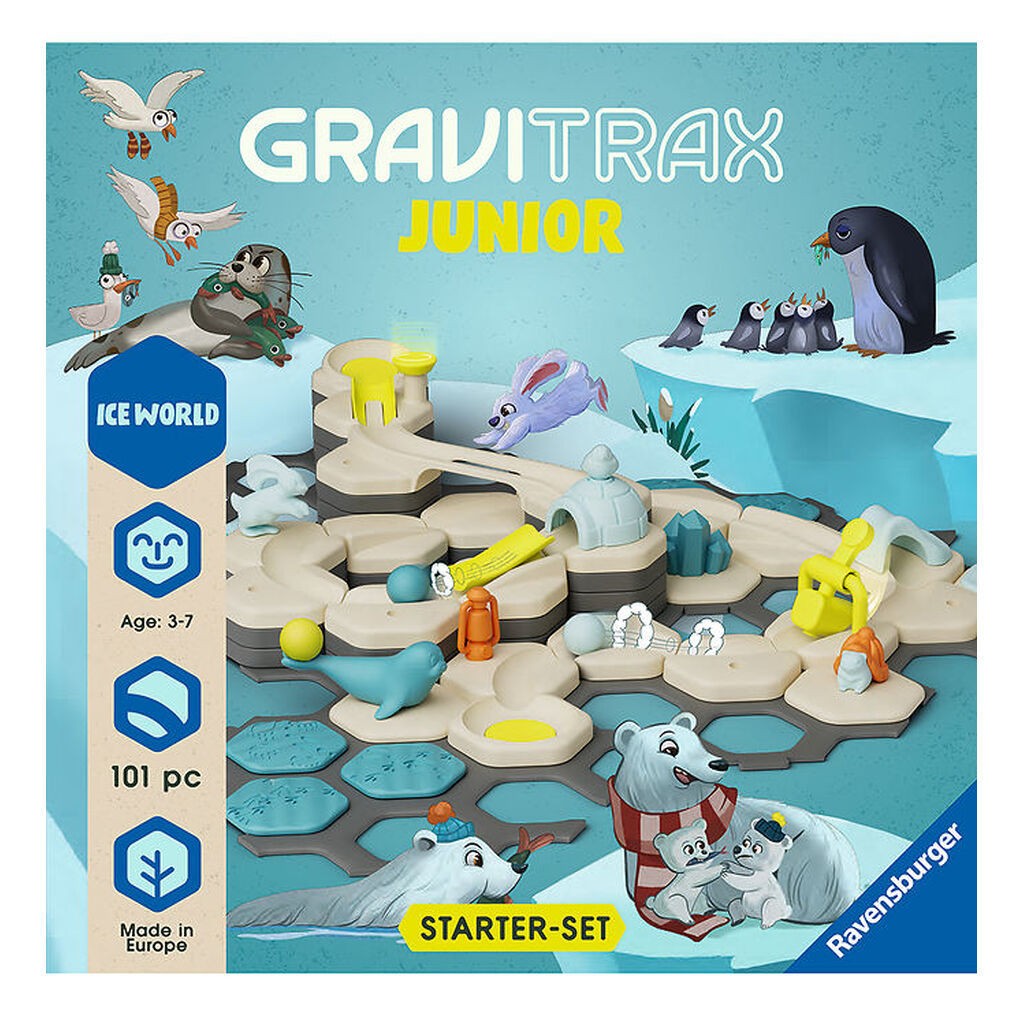 GraviTrax Junior Startersæt - 101 Dele - Ice World