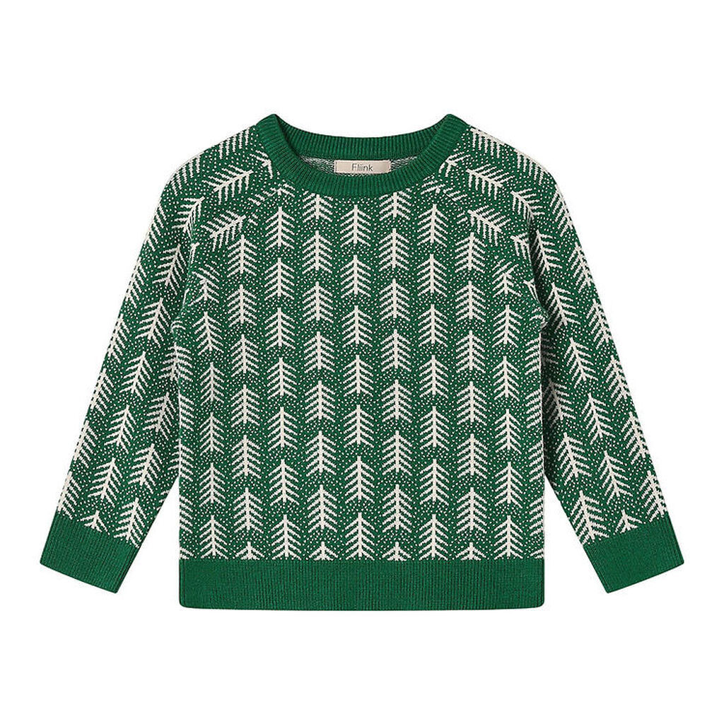 Fliink Bluse - Strik - Viskoseblanding - Benna - Hunter Green