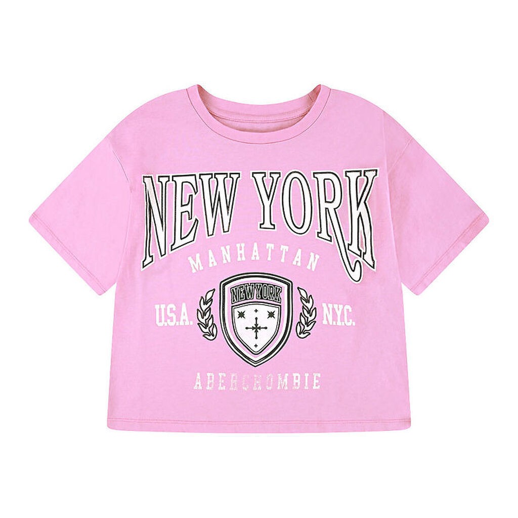 Abercrombie & Fitch T-shirt - Begonia Pink