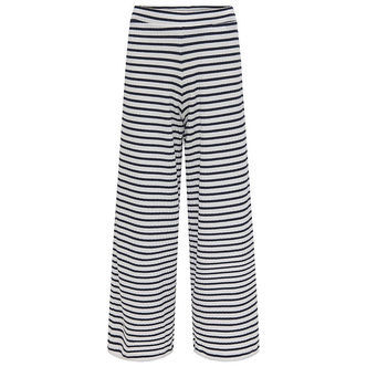 Kids Only Bukser - KogNella - Rib - Cloud Dancer/Night Sky