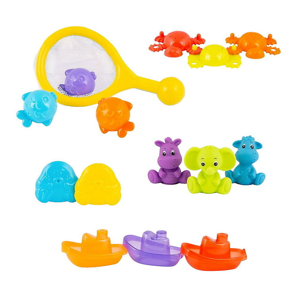 Playgro Badelegetøj - 15 Dele - Aktivitets Gavesæt