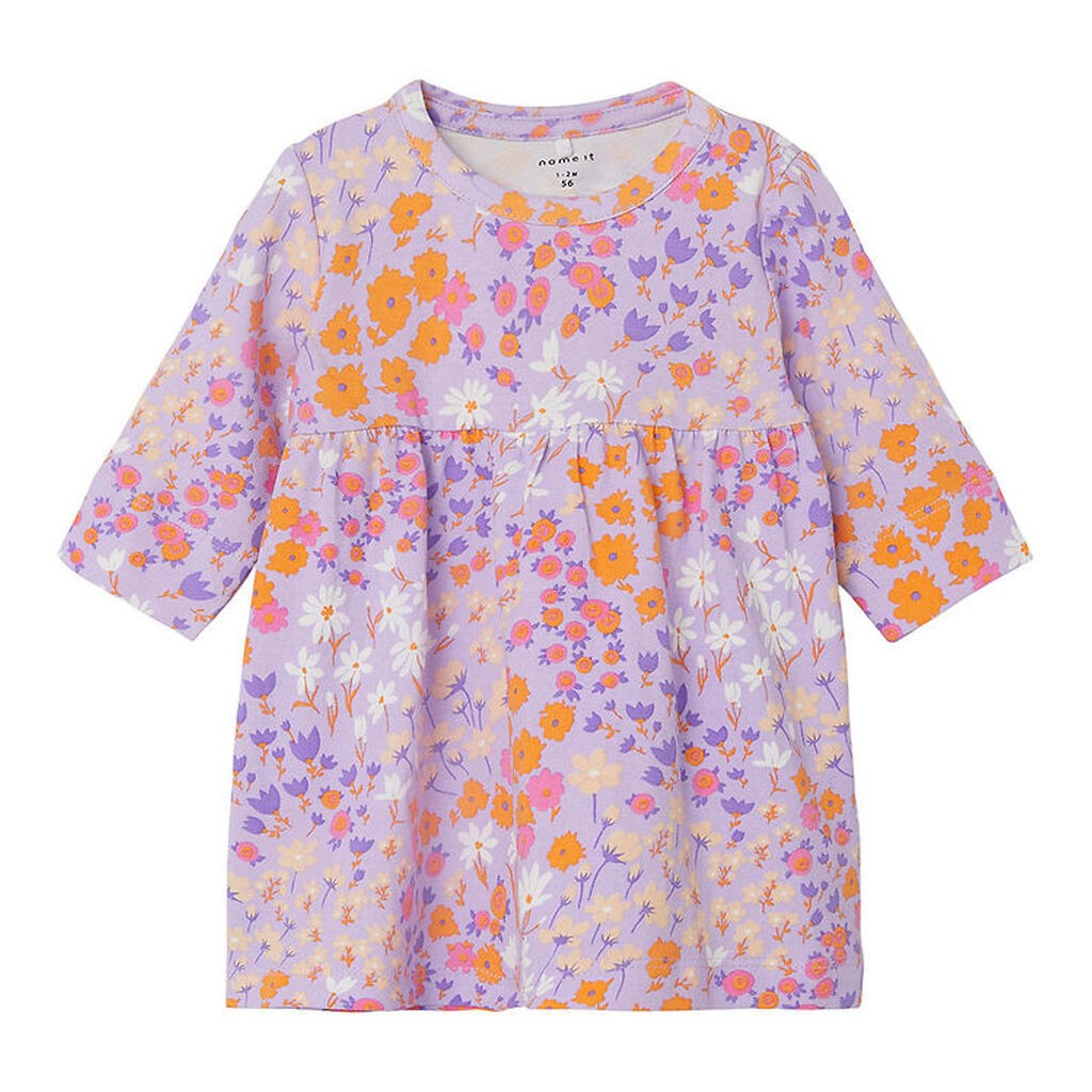 Name It Kjole - NbfTunna - Lilac Breeze m. Blomster