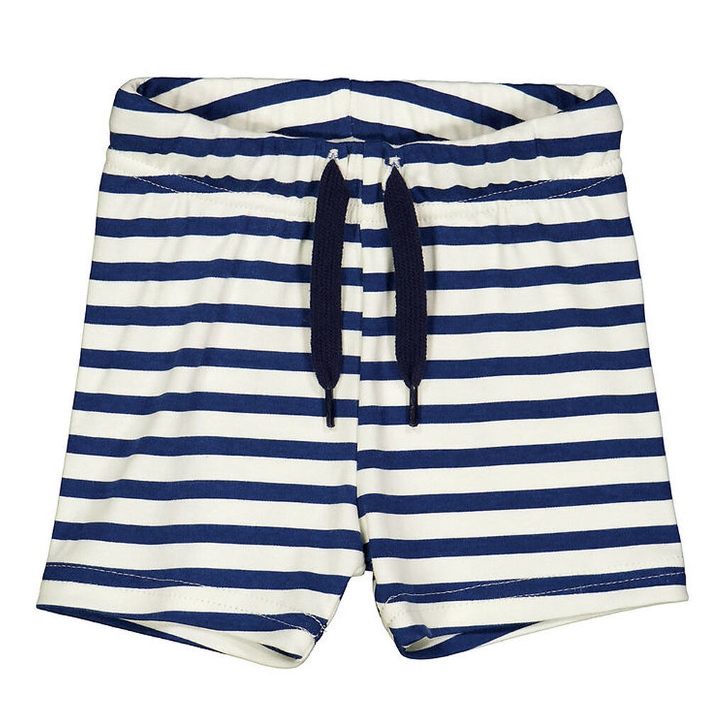 Freds World Shorts - Stripe - Almond/ Navy