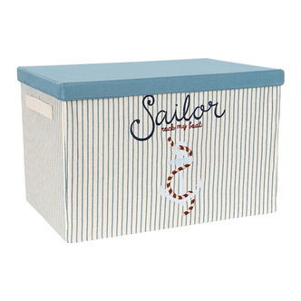 Konges Sløjd Opbevaringskurv - Stor - Sailor