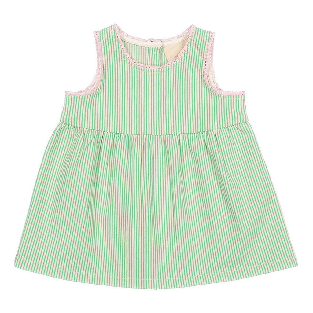 MarMar Kjole - Daely - Cale Green Stripe