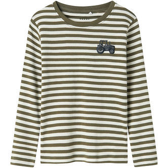 Name It Bluse - NmmVilly - Dusty Olive/Tractor