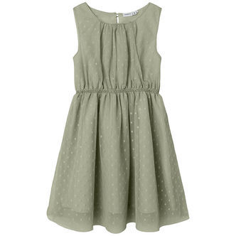 Name it Kjole - NkfVabos - Tea/W. TONE IN TONE LUREX
