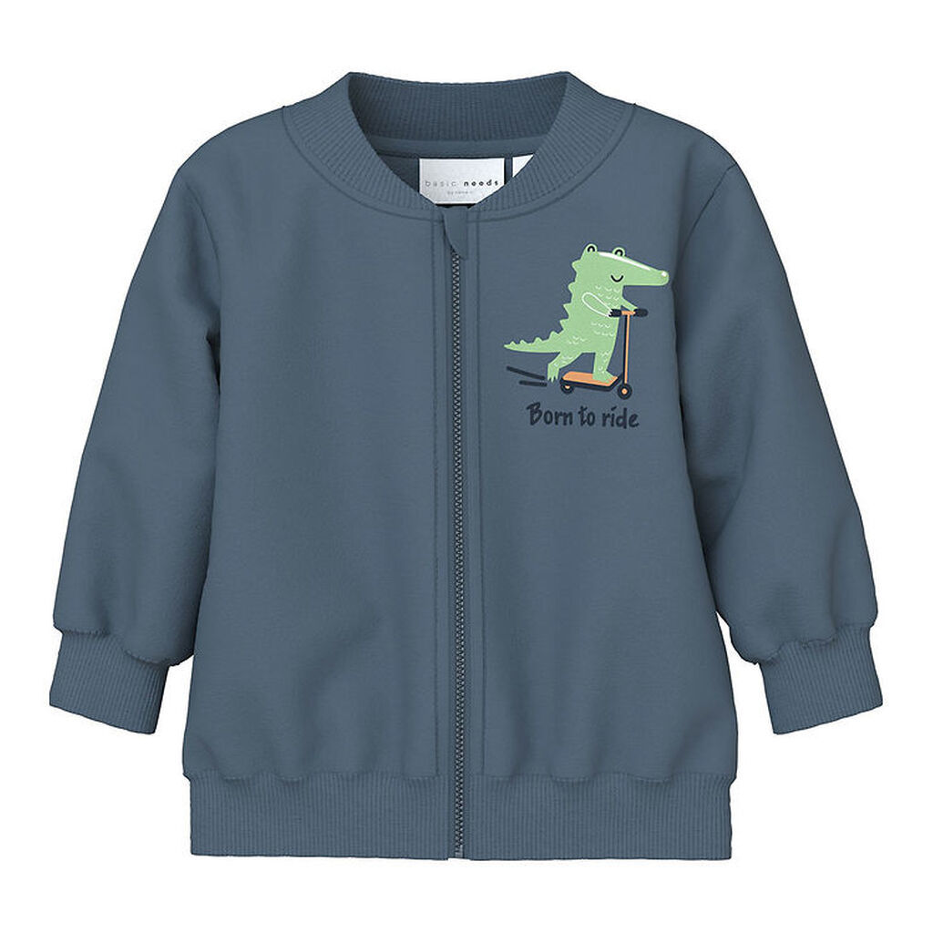 Name It Cardigan - NbmVonne - China Blue/Born To Ride