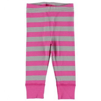 Katvig Leggings - Pink/Gråstribet