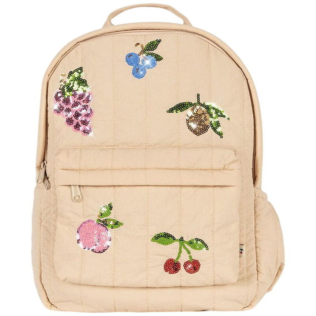 Konges Sløjd Rygsæk - Juno Quilted - Frappe/Frugter