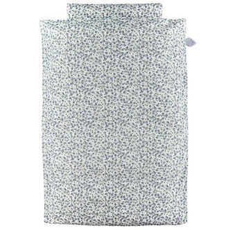 Sebra Sengetøj - Junior - Blue Olive