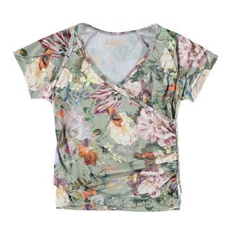 Molo T-shirt - Oaklee - Green Botanic