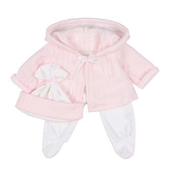 Asi Dukketøj - 46 cm - Rosa/Hvid