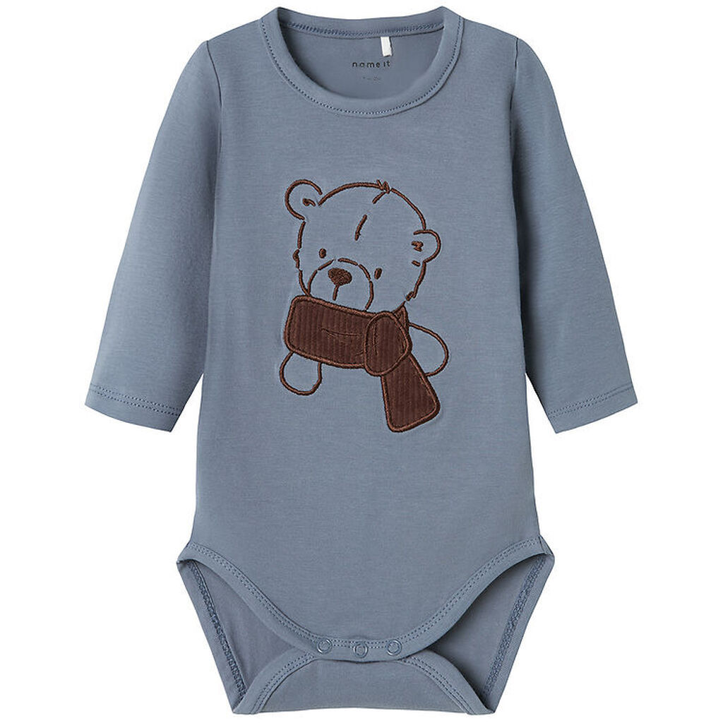 Name It Body L/S - NbmRoald - Flint Stone