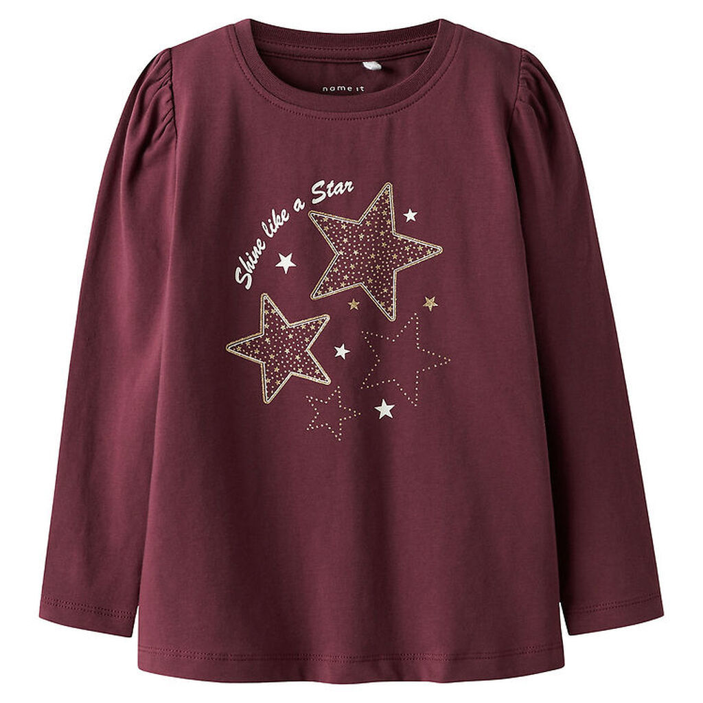 Name It Bluse - NmfRstar - Burgundy