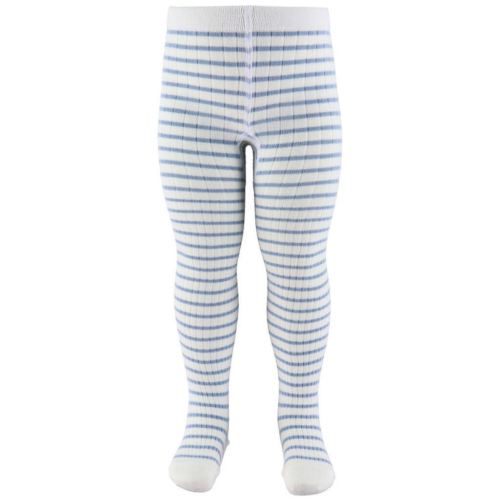 MP Strømpebukser - Rib - Bambus - Kallie - Dusty Blue