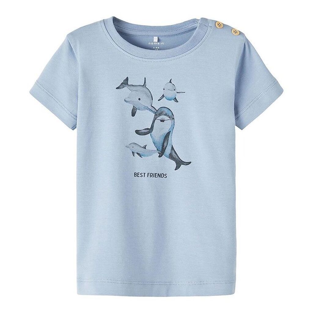 Name It T-shirt - NbmFogat - Dusty Blue