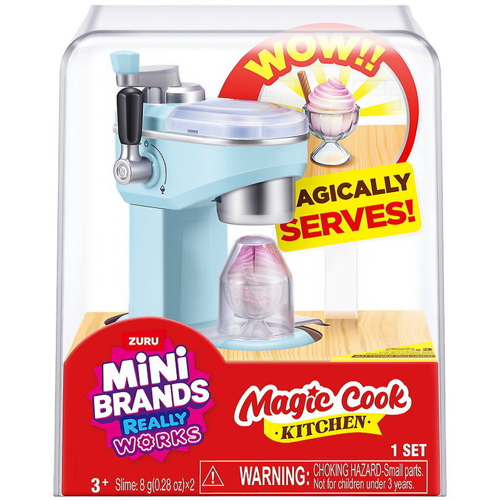 Mini Brands Legetøj - Magic Cook Kitchen - Is-maskine
