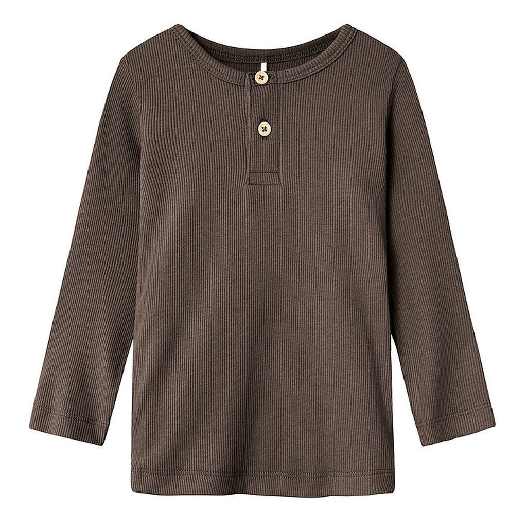 Name It Bluse - Noos - Rib - NmmKab - Delicioso Melange