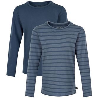 Minymo Bluse - 2-pak - New Navy m. Striber