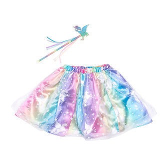 Great Pretenders Udklædning - Tylnederdel/Tryllestav - Enhjørnin