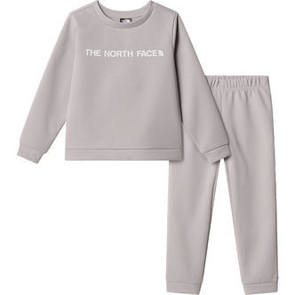 The North Face Sweatsæt - Bluse/Bukser - Moonstone Grey m. logo