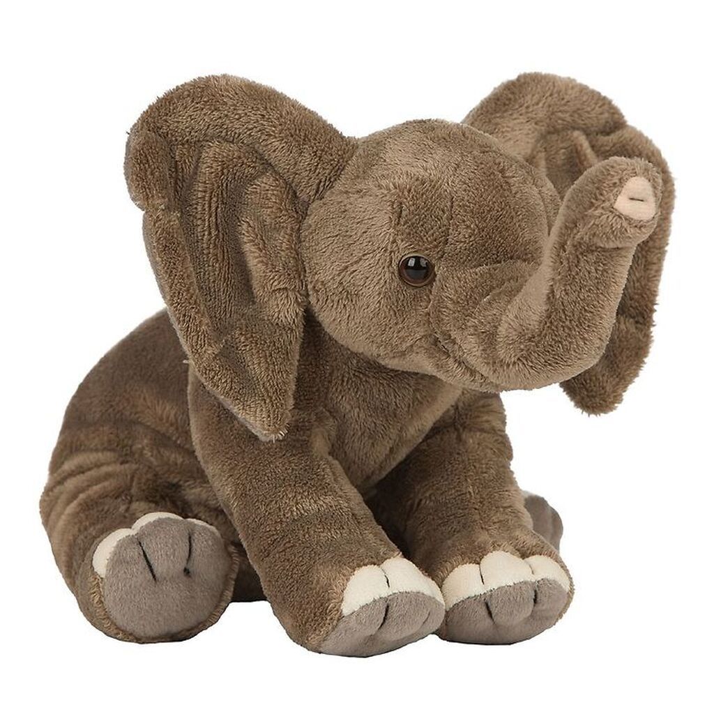 Living Nature Bamse - 25x14 cm - Elefant - Grå