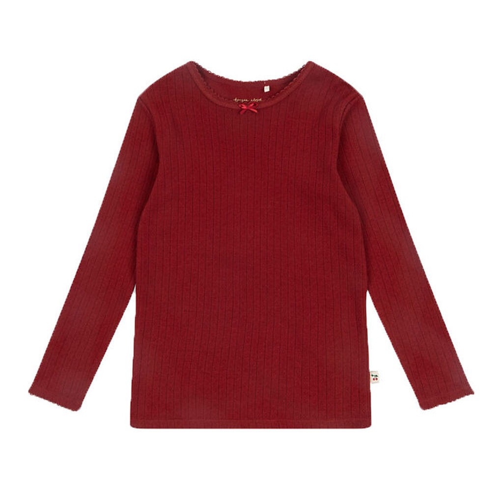Konges Sløjd Bluse - Minnie - Red Dahlia