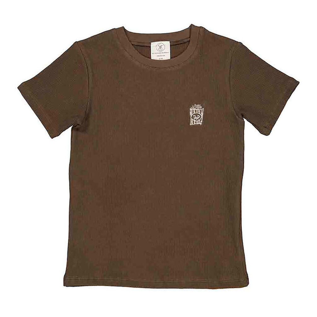 Gro T-shirt - Rib - Norr - Kangaroo