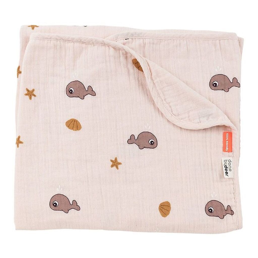 Done by Deer Babysvøb - 100x100 cm - Wally - Powder