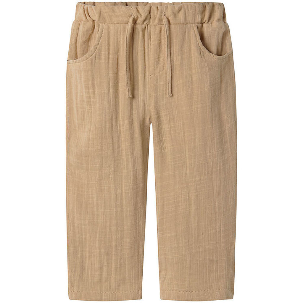 Lil Atelier Bukser - Musselin - Loose - NmmDawson - Taos Taupe