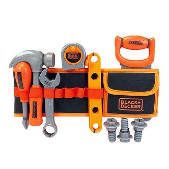 Black & Decker Legetøj - Værktøjsbælte - 11 Dele