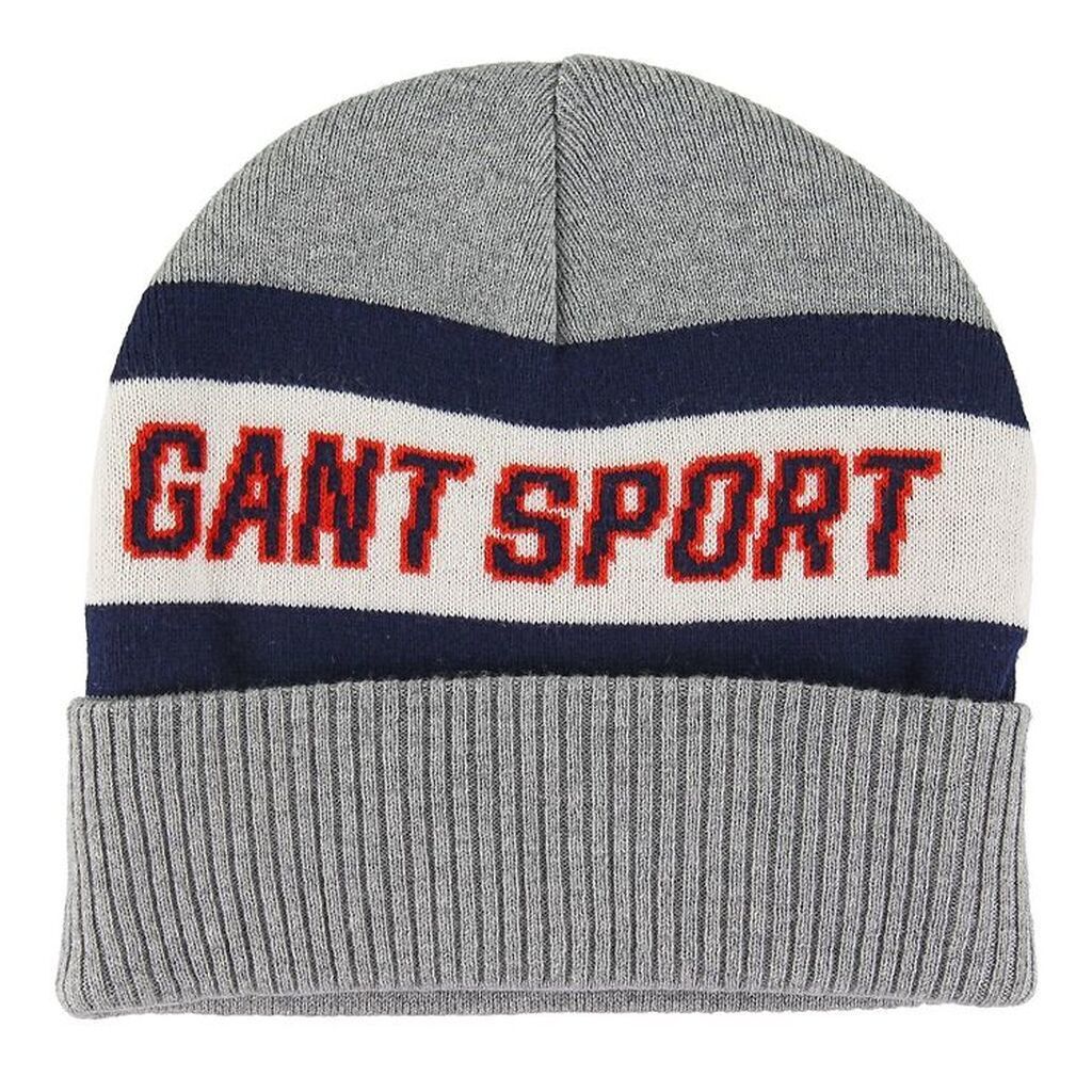GANT Hue - Uld/Bomuld - 2-lag - Sport - Grey Melange