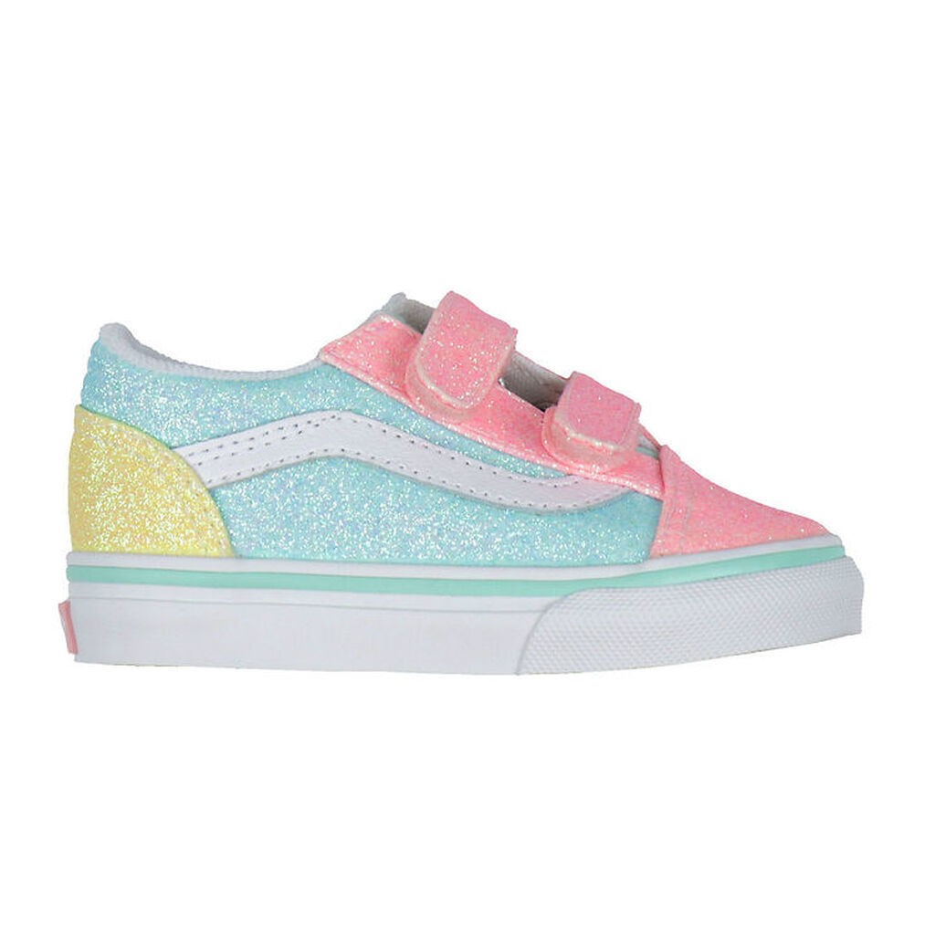Vans Sko - Old Skool V - Pastel Multi - Glitter
