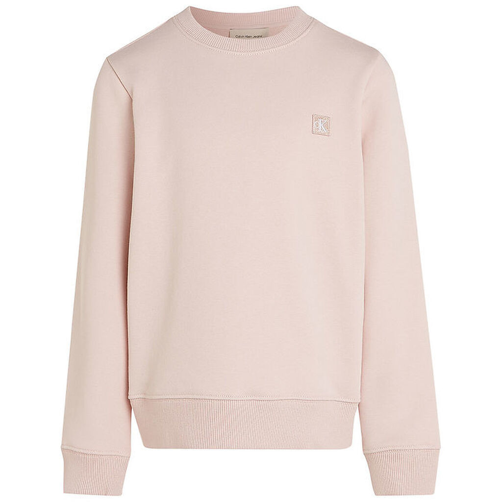 Calvin Klein Sweatshirt - Mono Mini Badge - Peach Whip
