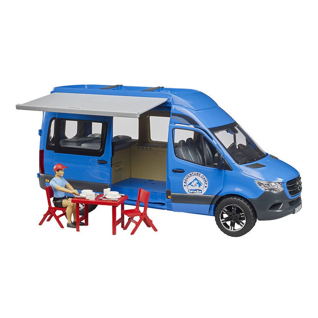 Bruder Minibus - Mercedes Benz Sprinter Camper m. Kører - 02684
