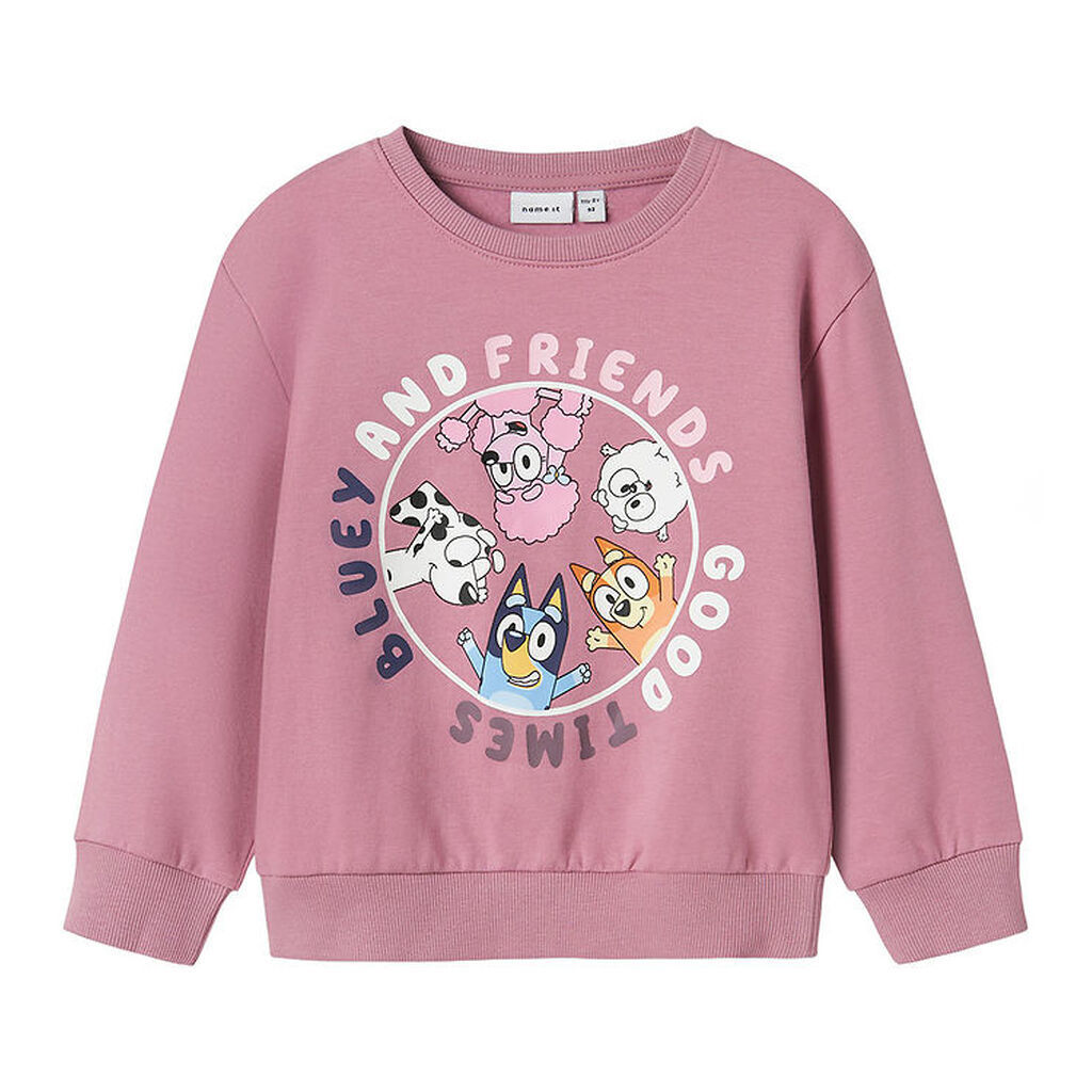 Name It Sweatshirt - NmfNira Bluey - Mauve Orchid m. Print