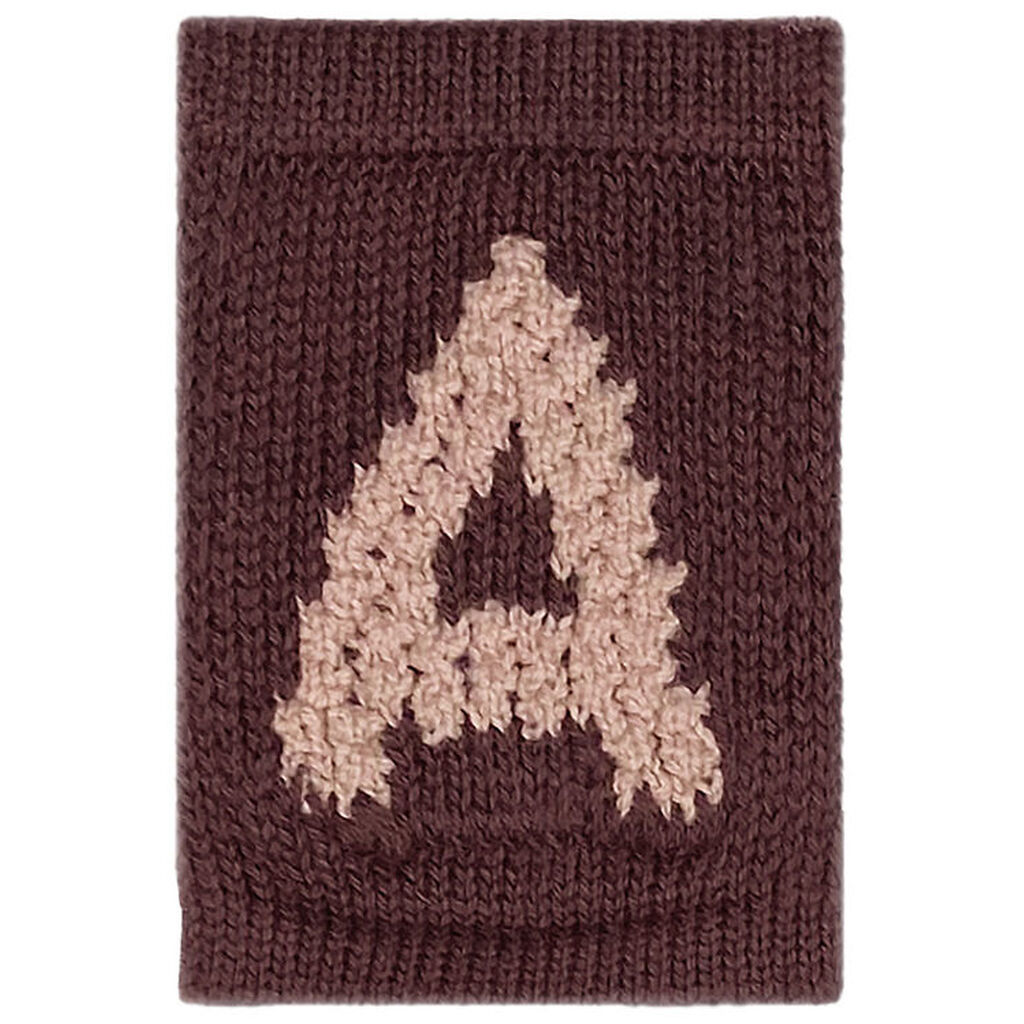 Smallstuff Strikket Bogstav - A - Rosa