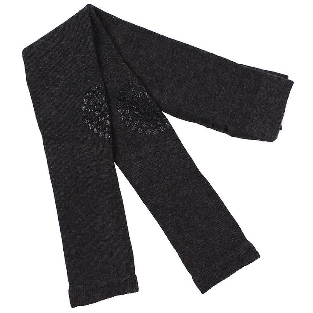 GoBabyGo Kravleleggings - Mørk Gråmeleret